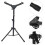 Adjustable Silent Drum Stand for Practice Pad and Black Snare Drum Kits, Height Adjustable, Sturdy Metal Construction 2