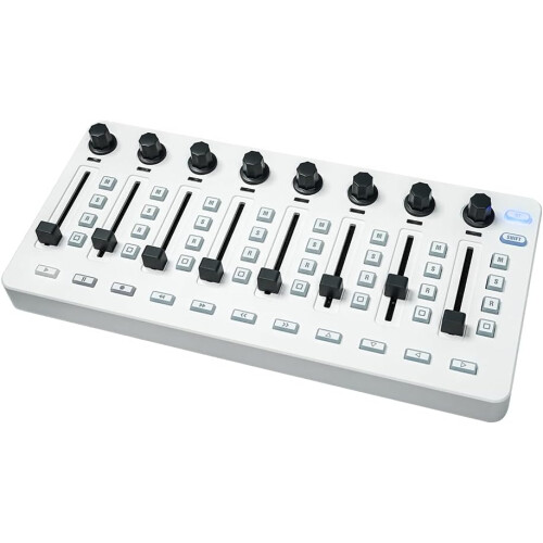 MIDI Controller MIDI Mixer USB Foot Controller with 43 Buttons 8 Knobs 8 Push Buttons BT Connection Type-C Power Supply 2