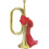 Trumpet Beginner Bugle Horn - Unique Metal Design for Stage Performances, Lightweight, Durable, Ideal for Students 3