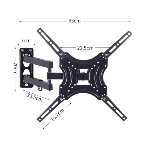 TV-Halterung FlexArm TV-Wandhalterung - schwarz