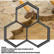 1PC 36x36CM Pflaster Stein Form DIY Garten Pfad, Der Beton