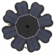 Mini Solarbetriebener Springbrunnen 8V/1,4W Teichbrunnen Teichbrunnenpumpen so