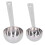 2Pcs 304 Stainless Steel Measuring Spoon with Long 9