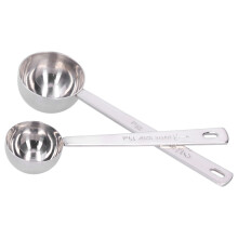 2Pcs 304 Stainless Steel Measuring Spoon with Long
