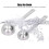 2Pcs 304 Stainless Steel Measuring Spoon with Long 14