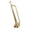 Professional Brass B-Flat Trumpet Bugle for Students and Beginners Gold Plated Playable Musical Instrument 1
