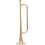 Professional Brass B-Flat Trumpet Bugle for Students and Beginners Gold Plated Playable Musical Instrument 5