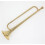 Professional Brass B-Flat Trumpet Bugle for Students and Beginners Gold Plated Playable Musical Instrument 3