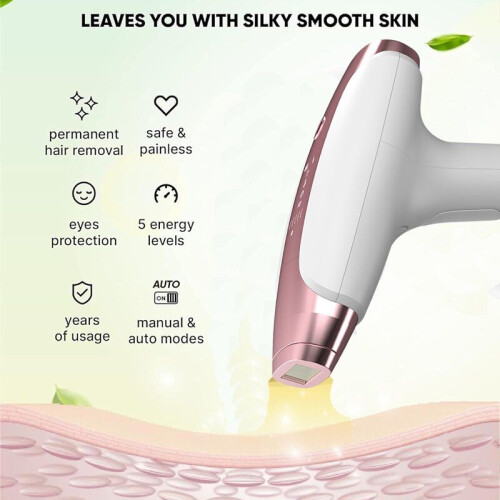 Neu Bikini IPL 999999 Flash Epilierer Impulse Permanent Laser Epilierer
