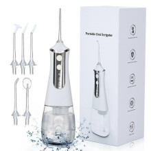 Tragbare Munddusche mit Munddusche, wiederaufladbarer Wasserstrahl-Zahnstocher per USB
