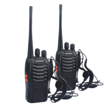 Walkie Talkie Wiederaufladbares Langstrecken-Funkgerät mit Headset, 2-Wege-Funk-Handsender /