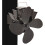 Holzofenventilator, 4-Blatt-Heizofenventilator, Kaminventilator, 1