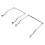Supporto in acciaio per borse da sella, resistente, 12mm/0,5in 7