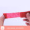 10 rollos ElasticWrap autoadhesivo 0,98x78,74 pulgadas rojo 10