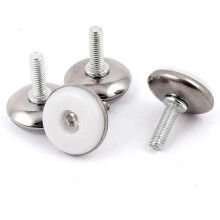 24 kpl M8 x 20 mm säädettävät huonekalujen tasoitusjalat ruostumattomasta teräksestä