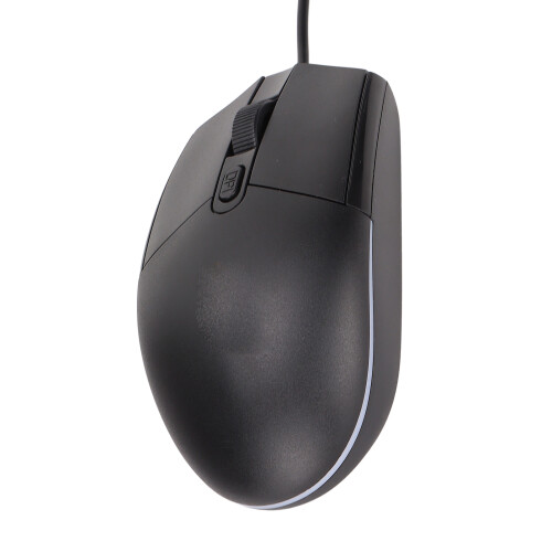 LG100 Ratón Gaming RGB 1600 DPI - compacto, con cable, carcasa de ABS 2