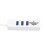 Hub USB 2.0 con slot per schede di memoria, bianco 5