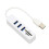 Hub USB 2.0 con slot per schede di memoria, bianco 10