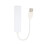 Hub USB 2.0 con slot per schede di memoria, bianco 8