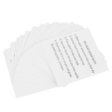 20PCS Self Adhesive TPU Sticker Waterproof