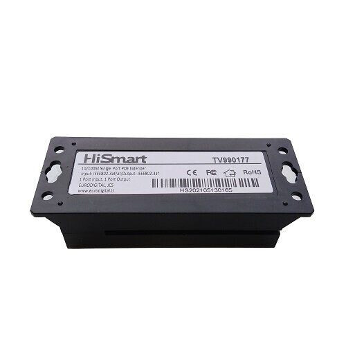 Verkkokaapeli PoE 10/100M Extender 100m, 15W