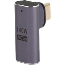 Videovalvontakaapelit ja -sovittimet Magneettinen Type-C-sovitin 140 W kyynärpää PD pikalataus
