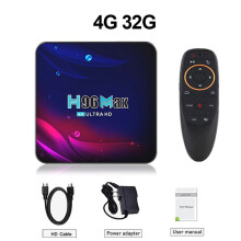 H96 Max V11 Smart TV Box Android 11 Quad Core 4Gb Ram Rockchip 3318 4K Google 3