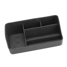5 Grid Makeup Organizer Silikoninen kosmeettinen säilytyslaatikko meikki