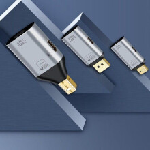 Type C USB C -sovitin yhteensopivalla DP MiniDP -liitinsovittimella HD video 4k@60hz (yhteensopiva m:n kanssa