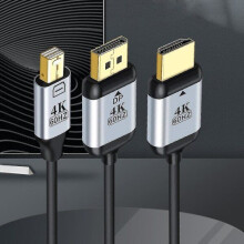 Thunderbolt 3 USB-C–DP Type-C -kaapeli Displayportilla 4k 60 Hz Koko: 2 Hs
