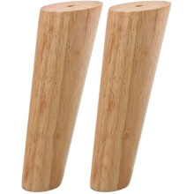 Puiset huonekalujen jalat, kapenevat sohvan jalat, kiinteät huonekalujen jalat 15cm
