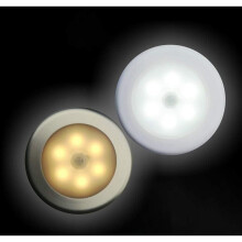 LED-kaappivalaistus, 6 kpl kaappivaloja, yövalaistus, LED-valaistus liiketunnistimella