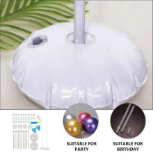 Kitin ilmapallopylväsjalusta Kit Balloon Arch Kit Ilmapallotornin koristeet (70x7,8x