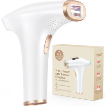 IPL-karvanpoistolaserlaite 999900 Flashes White Gold, US Plug