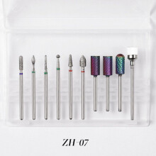 Nail Tungsten Steel Alloy Polishing Head Set Kiillotuskoneen hiomapää Sep