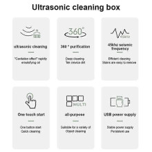 Ultraäänilasien ja korujen puhdistusaine