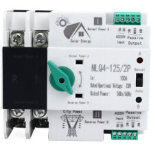 Autojääkaappi 230 V AC 100 A Automaattinen Quick Change Dual Power