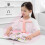 Students Writing Sitting Posture Corrector for Kids - Anti-Myopia Tool in Blue, Vision Correcting Ergonomic Design 4