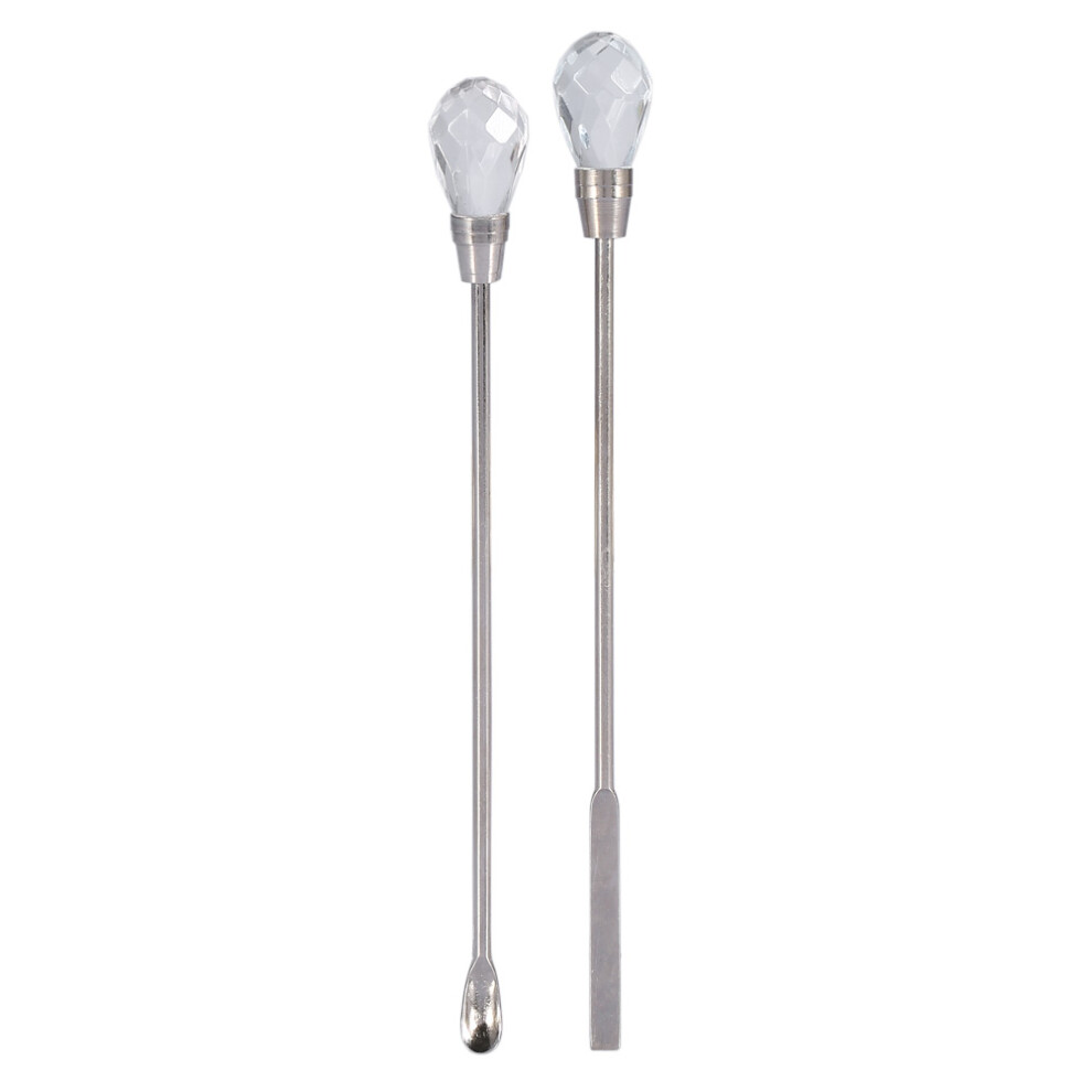 Light Nail Art Spatula Picker Spoon Acrylic Gel Powder