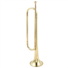 Student Trumpet  Bb Youth Brass Wind Instrument with Drum Horn Bugle Style, Lightweight Design, Durable Construction
