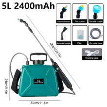 Ruisku Sähköinen Torjunta-ainesumutin 5L/8L 1800mAh/,sarja R