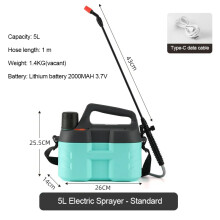 Ruisku Ruisku puutarha Automaattinen sumutus USB, 5L B-Standard