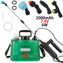 Sähkökäyttöinen sumutin, olkapäätyyppinen, 2000 mAh 7,4 V 6 W