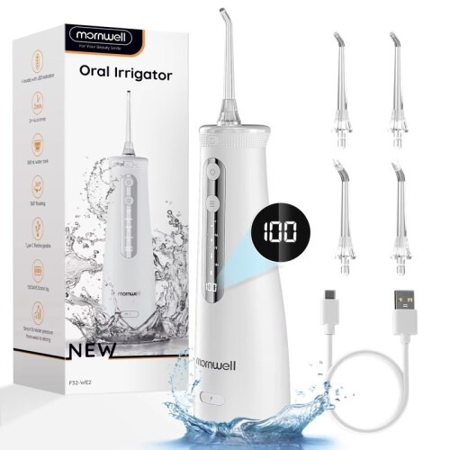 Langaton Water Dental Flosser 4 Jet, musta 2