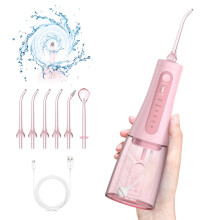 SEjOY Dental Oral lrrigator USB Ladattava Hampaat, Vaaleanpunainen
