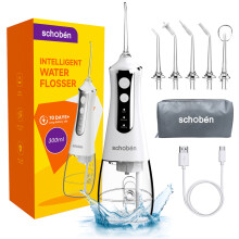 Cordless tal Flosser Picks for,valkoinen