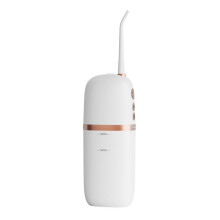 200 ml kannettava flosser IPX7 vedenpitävä sähkö, valkoinen