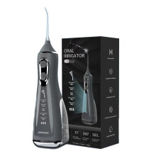 Oral Irrigator Pick Water Flosser, harmaa
