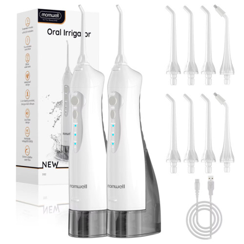 2kpl Water Dental Flosser Pick 3,D52 Valkoinen 2kpl
