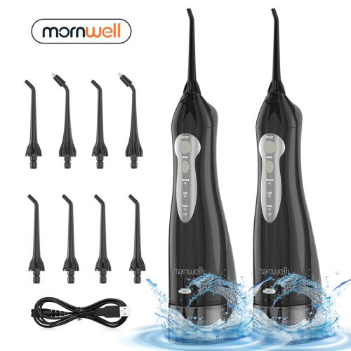 2kpl Water Dental Flosser Pick 3,D52 Musta 2kpl 2